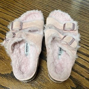 Arizona Shearling Kids Birkenstock Size 32 (1-1.5)